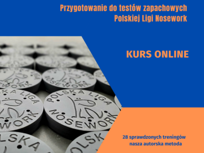 Nosework kurs online – przygotowanie do testów zapachowych Polskiej Ligi Nosework